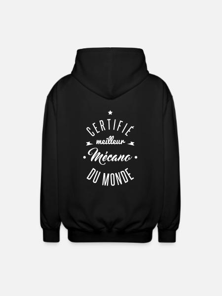 meilleur mecano - Veste à capuche unisexe - noir