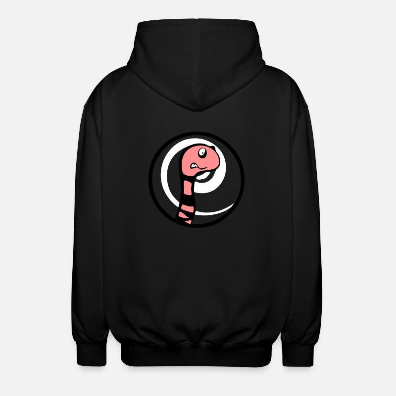 Earthworm "Ragnar" - Unisex Hooded Jacket - black