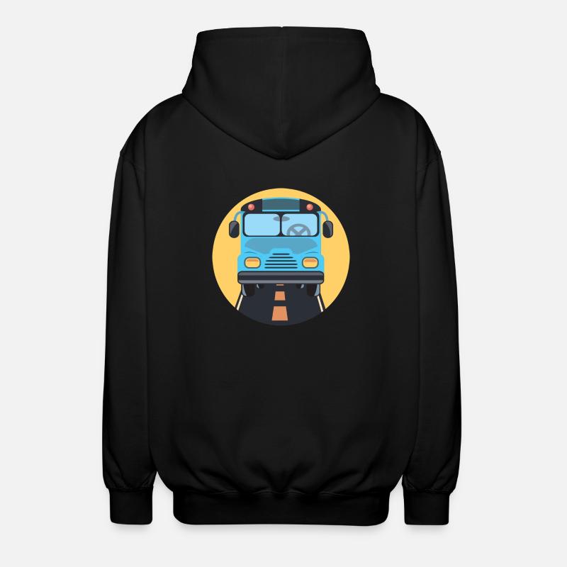 bus - Veste à capuche unisexe - noir