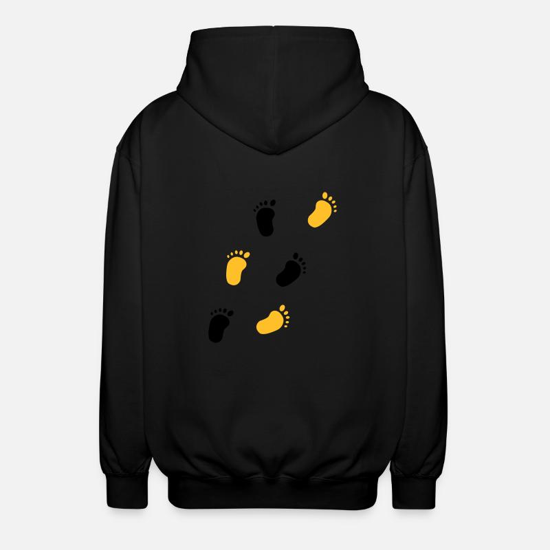 Baby pieds - Veste à capuche unisexe - noir