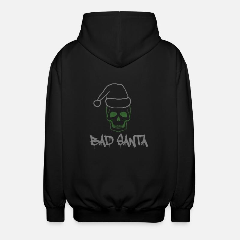 Bad Santa - Unisex Kapuzenjacke - Schwarz