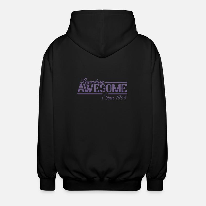 Awesome Since 1964 - Unisex Kapuzenjacke - Schwarz