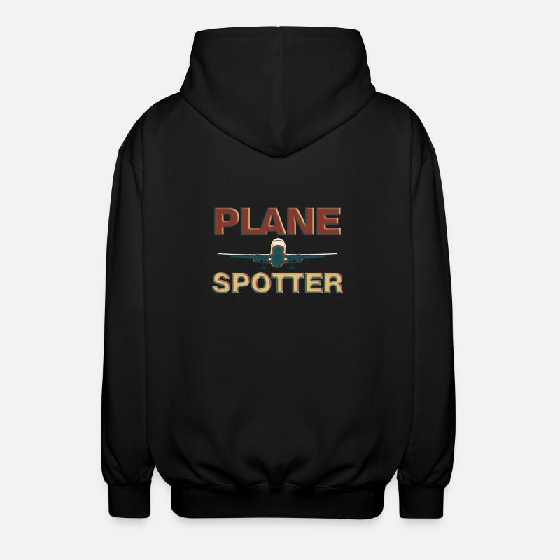 planespotter - Veste à capuche unisexe - noir