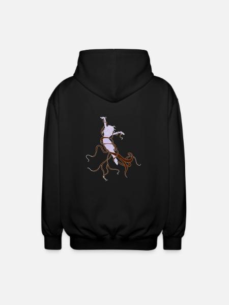 Dancing at Lughnasa - Unisex Hooded Jacket - black
