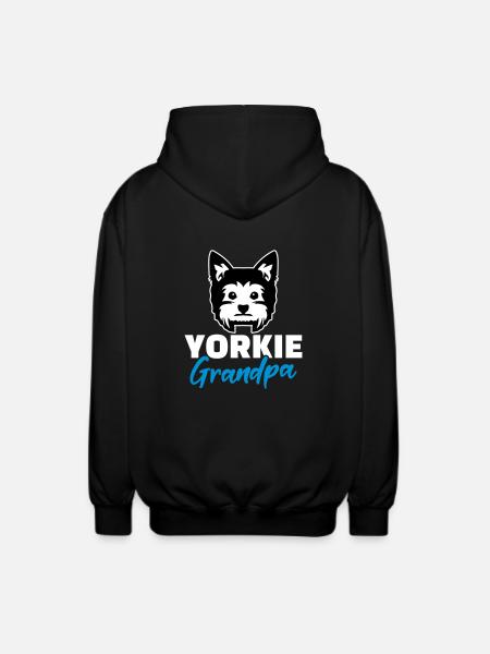 Yorkshire Terrier - Unisex Kapuzenjacke - Schwarz