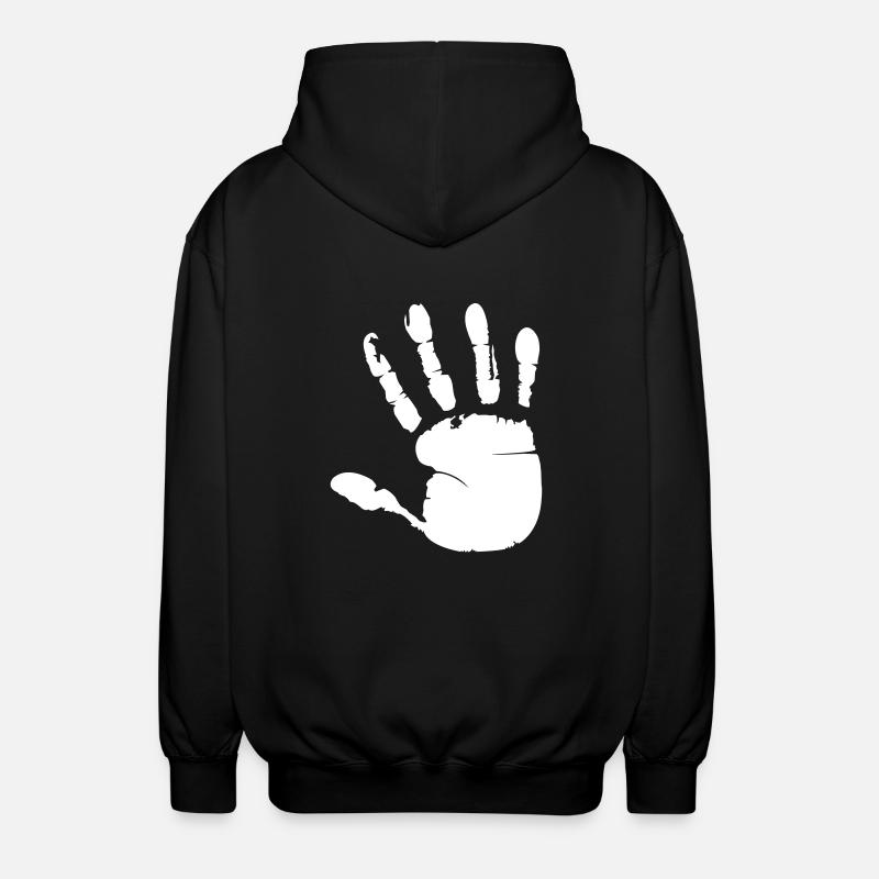 Empreinte - Veste à capuche unisexe - noir