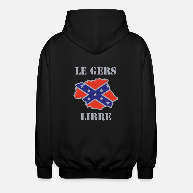 gerslibre - Veste à capuche unisexe - noir