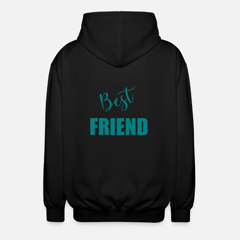 BEST FRIEND - Veste à capuche unisexe - noir