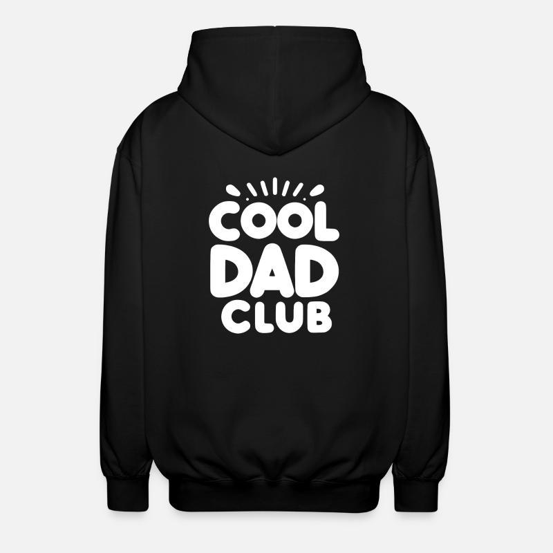 Club des pères cool - Veste à capuche unisexe - noir