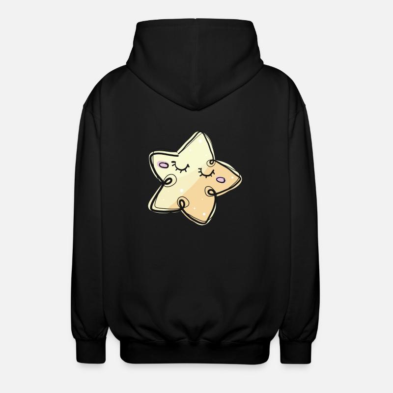 ASTERISK - Veste à capuche unisexe - noir