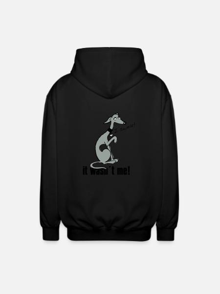 wasnt_me! - Unisex Kapuzenjacke - Schwarz