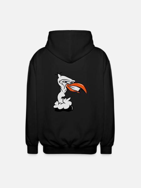 Be the first - Unisex Hooded Jacket - black