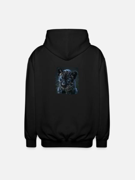 Panthers Panther - Unisex Hooded Jacket - black