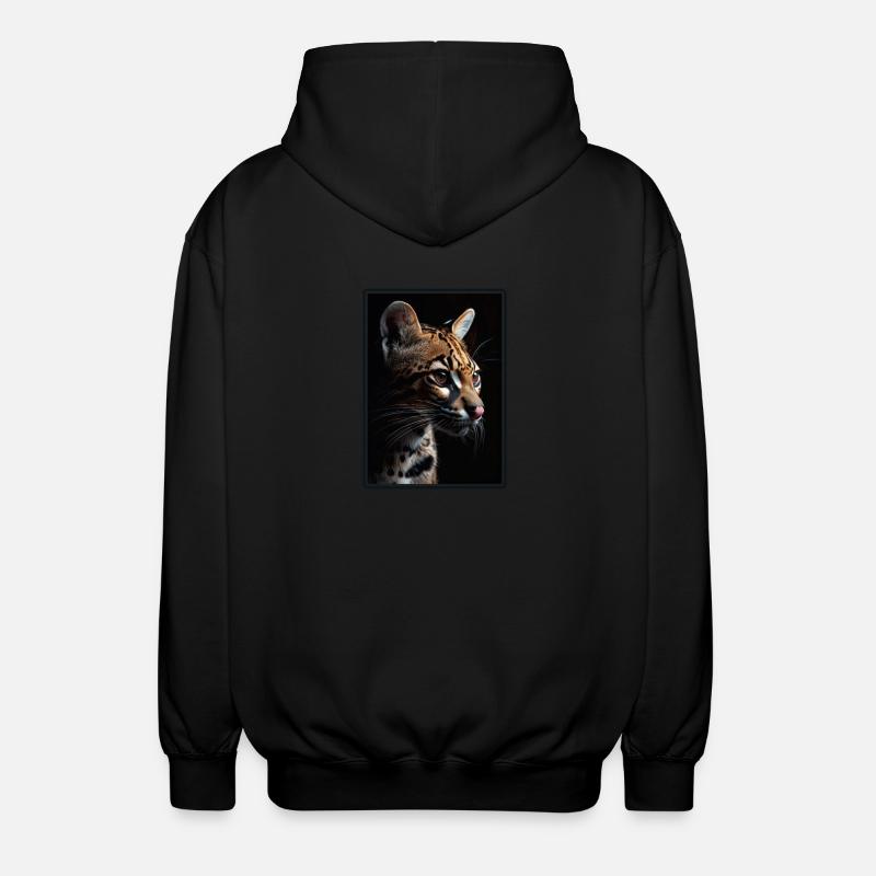Ocelots Ocelot - Unisex Hooded Jacket - black