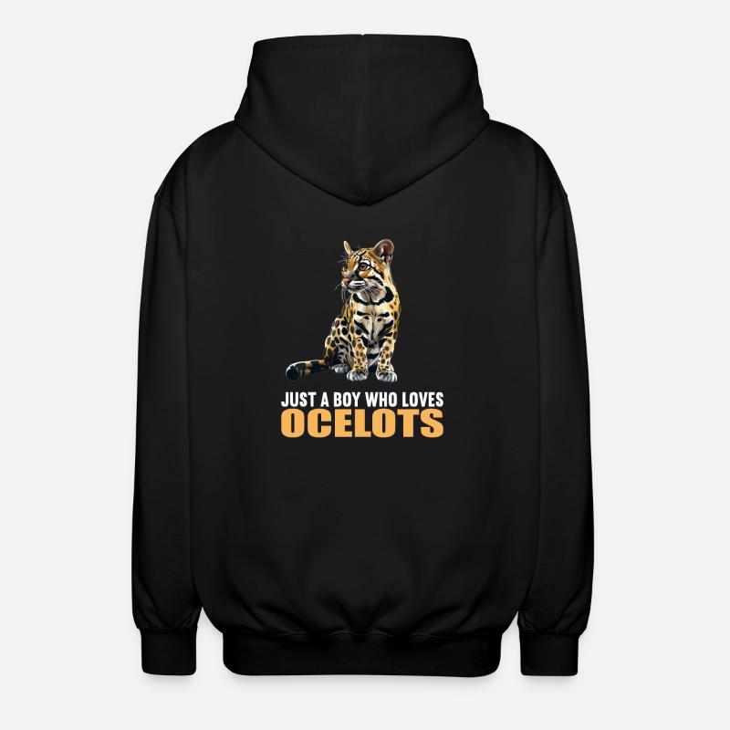 Ocelots Ocelot - Veste à capuche unisexe - noir