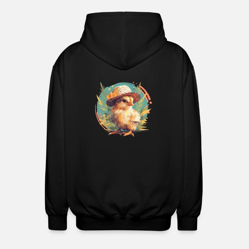 Coq Coqs Coq - Veste à capuche unisexe - noir