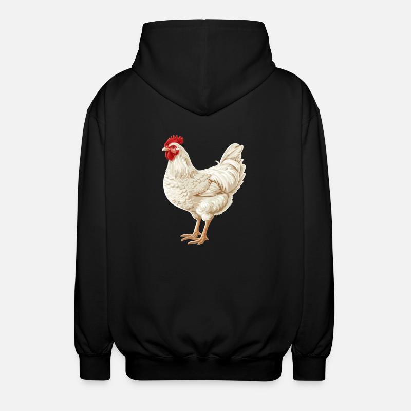 Coq Coqs Coq - Veste à capuche unisexe - noir