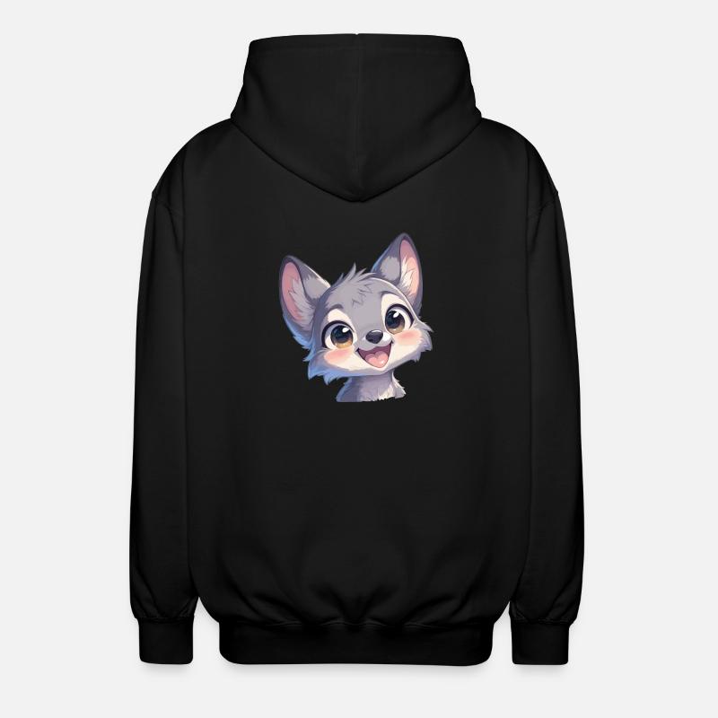Coyotes Coyote - Veste à capuche unisexe - noir