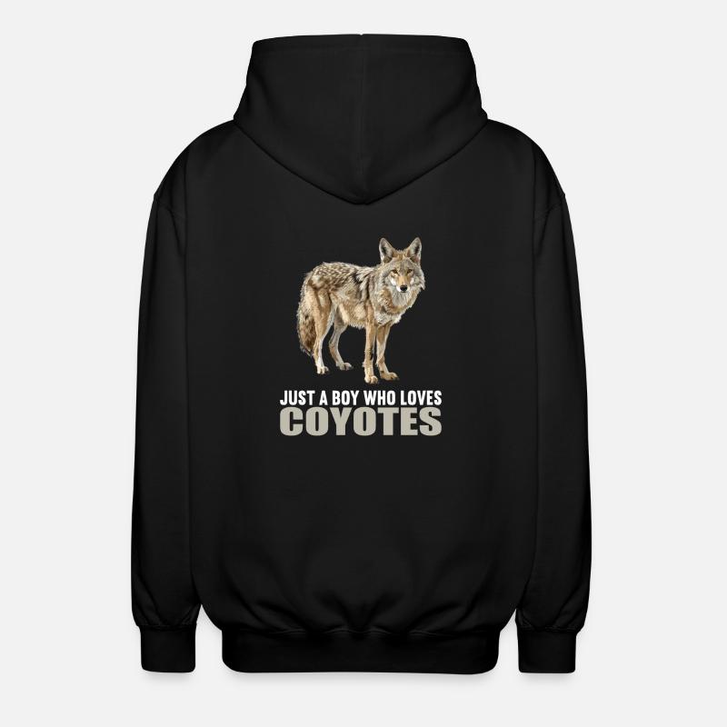 Coyotes Coyote - Veste à capuche unisexe - noir