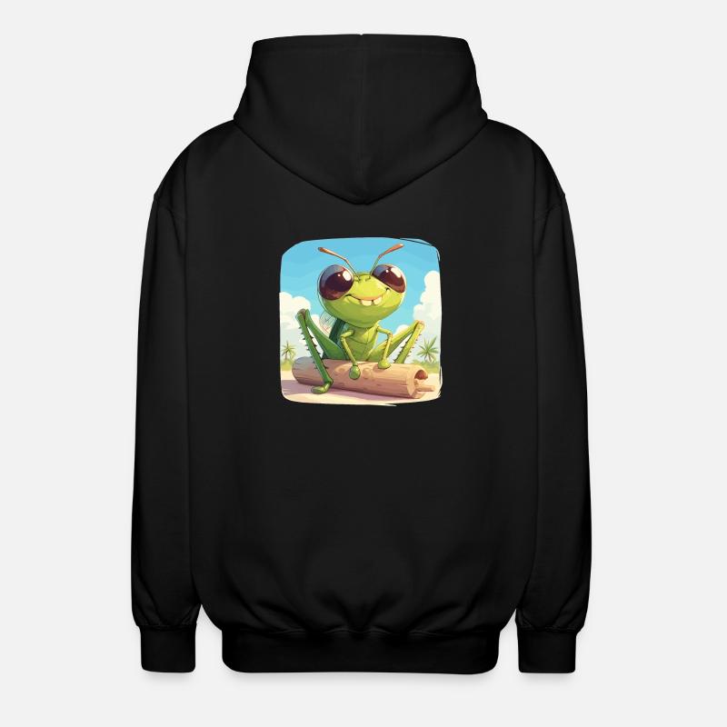 Grilling Grilling - Unisex Hooded Jacket - black