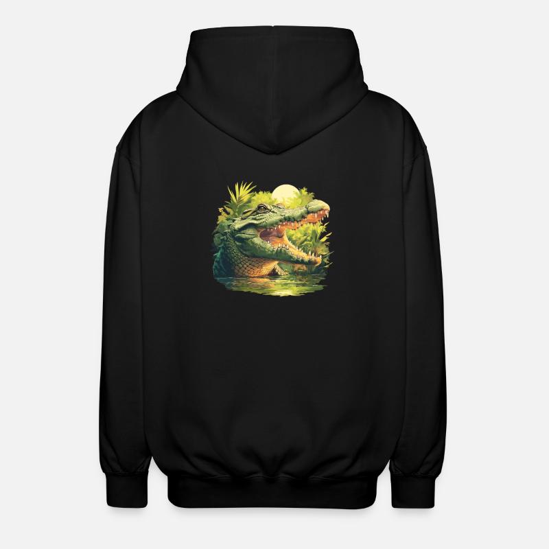 Crocodiles Crocodile - Veste à capuche unisexe - noir