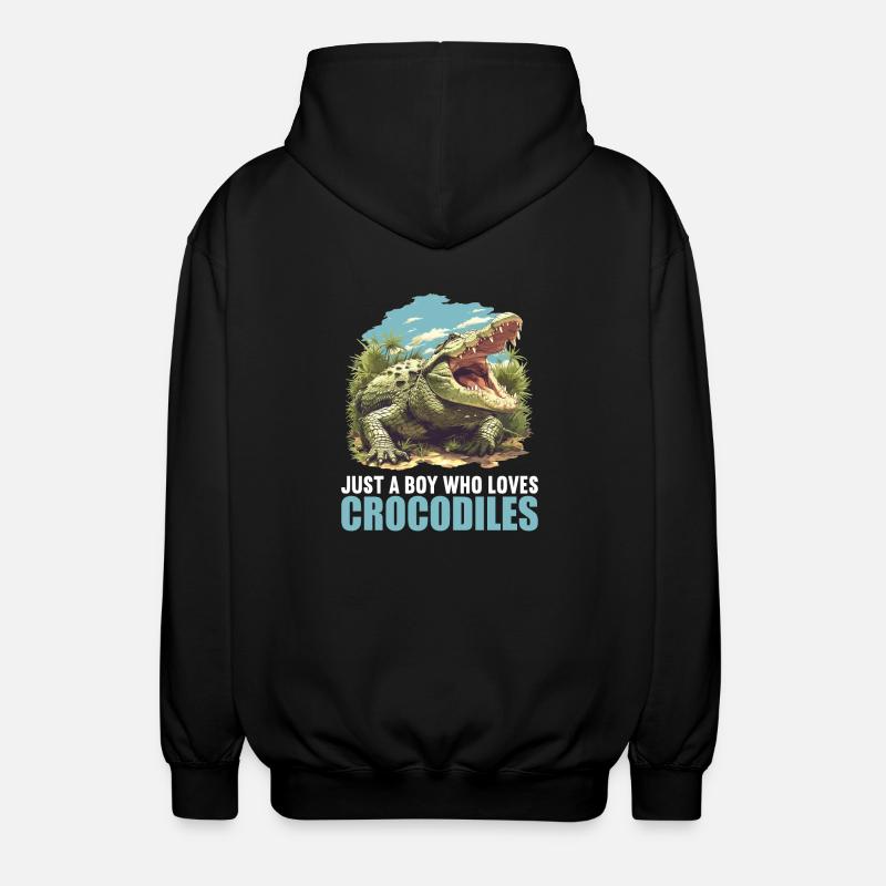 Crocodiles Crocodile - Veste à capuche unisexe - noir