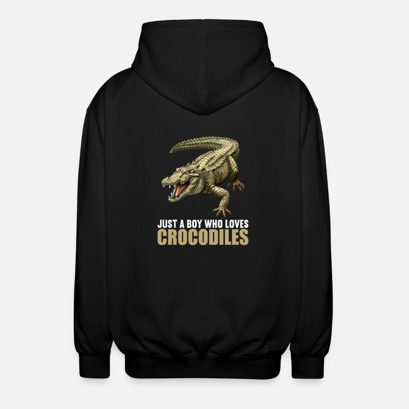 Crocodiles Crocodile - Veste à capuche unisexe - noir