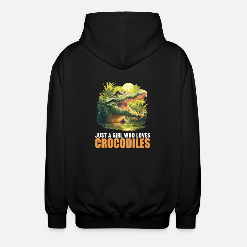 Crocodiles Crocodile - Veste à capuche unisexe - noir
