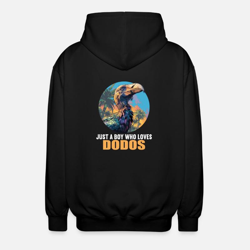 Dodos Dodo - Veste à capuche unisexe - noir