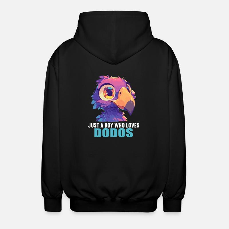 Dodos Dodo - Veste à capuche unisexe - noir