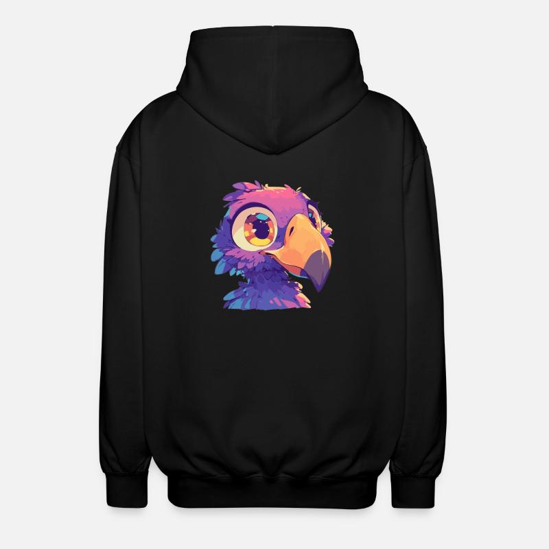 Dodos Dodo - Unisex Hooded Jacket - black