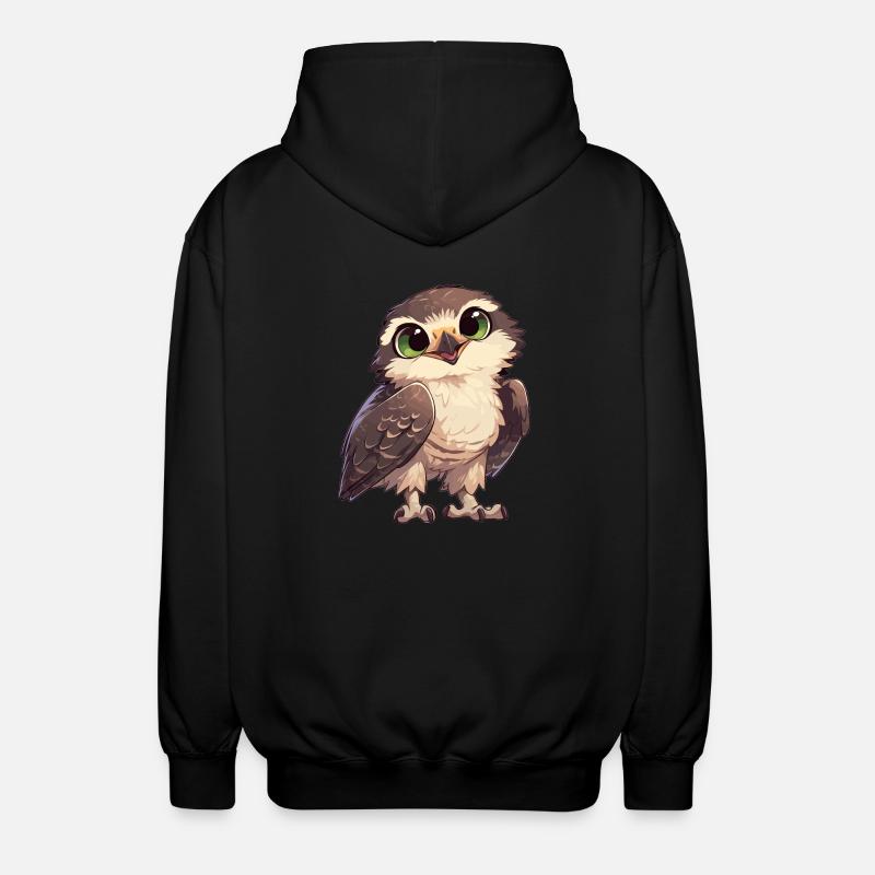 Falcon Falcon - Unisex Hooded Jacket - black