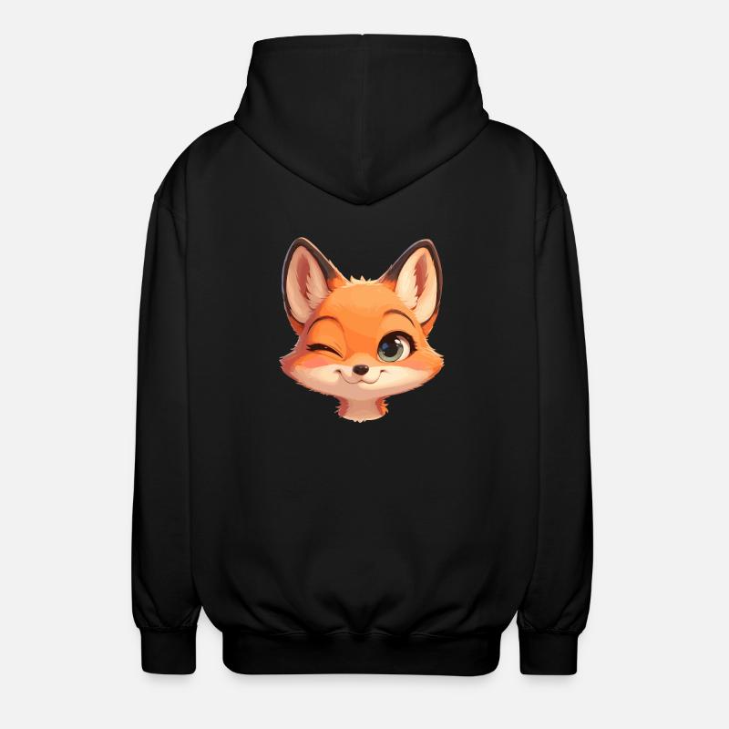 Renards Renard - Veste à capuche unisexe - noir