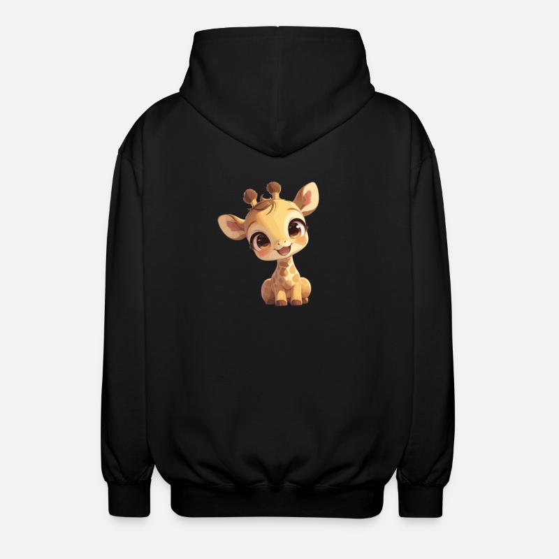Girafes Girafe - Veste à capuche unisexe - noir