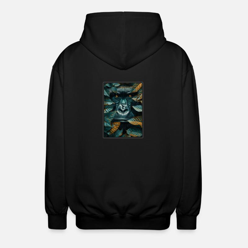 Gorillas Gorilla - Unisex Hooded Jacket - black