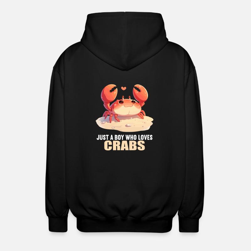 Crabe Crabe - Veste à capuche unisexe - noir