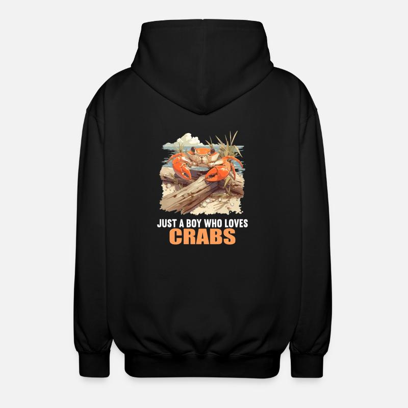 Crabe Crabe - Veste à capuche unisexe - noir