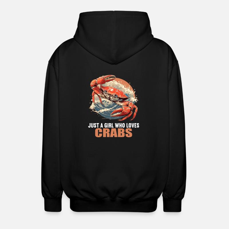 Crabe Crabe - Veste à capuche unisexe - noir