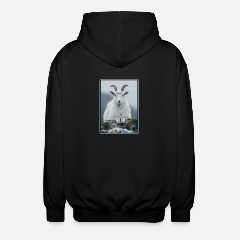 Chèvres chèvre - Veste à capuche unisexe - noir