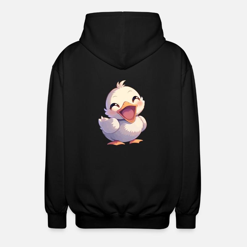 oies oies - Veste à capuche unisexe - noir