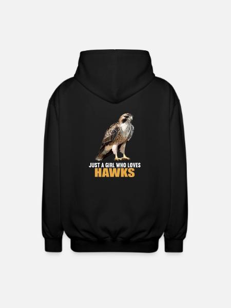 Falcon Falcon - Unisex Hooded Jacket - black