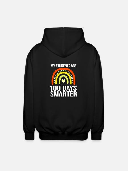 Middle School Teachers - Unisex Hooded Jacket - black