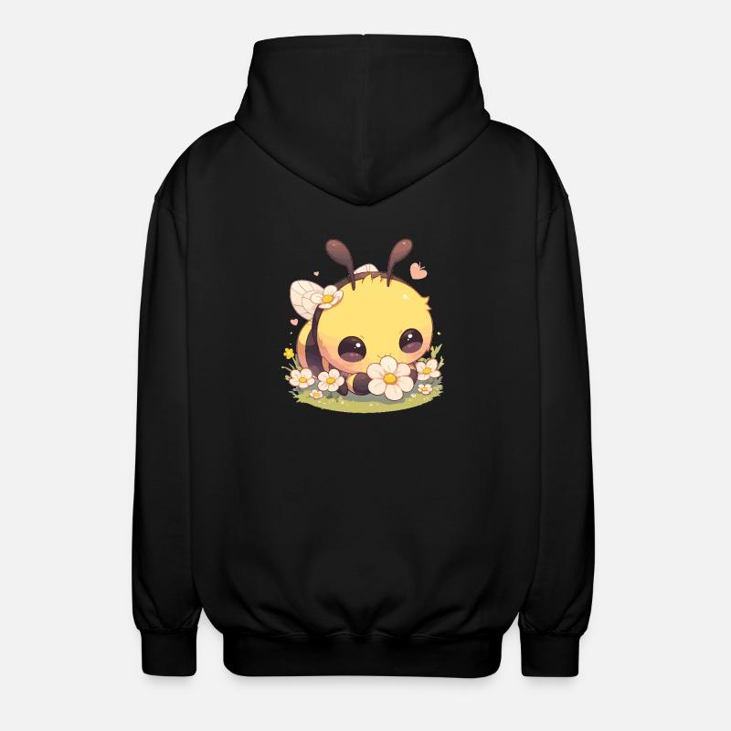 Abeilles Abeille - Veste à capuche unisexe - noir