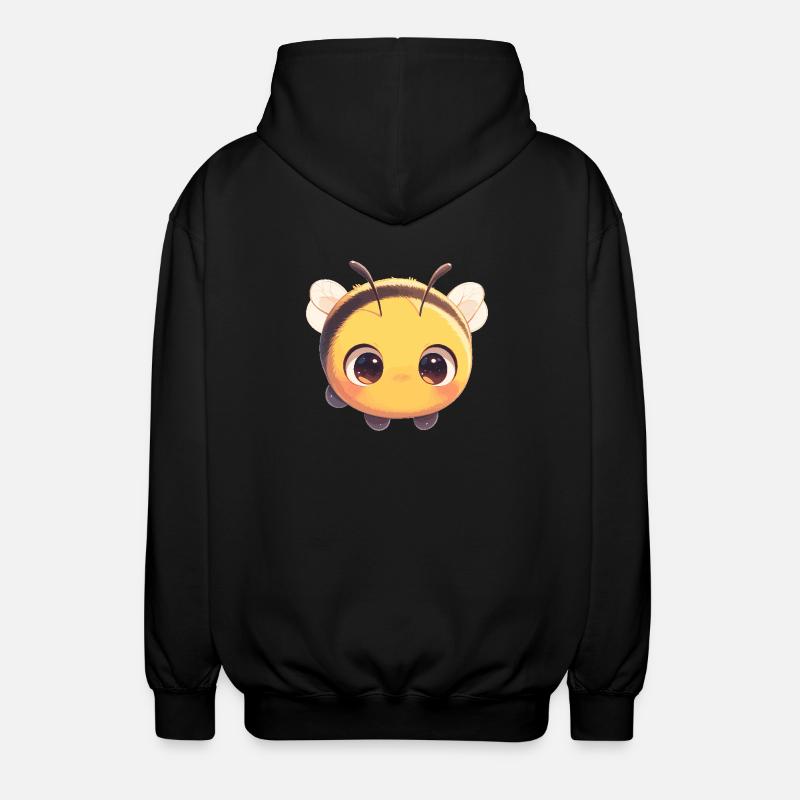 Abeilles Abeille - Veste à capuche unisexe - noir