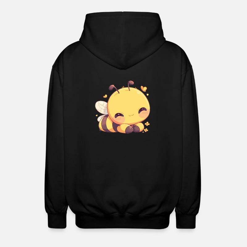 Abeilles Abeille - Veste à capuche unisexe - noir