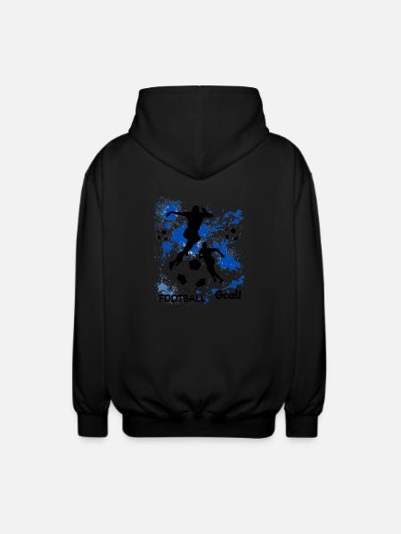 Football - Unisex Hooded Jacket - black