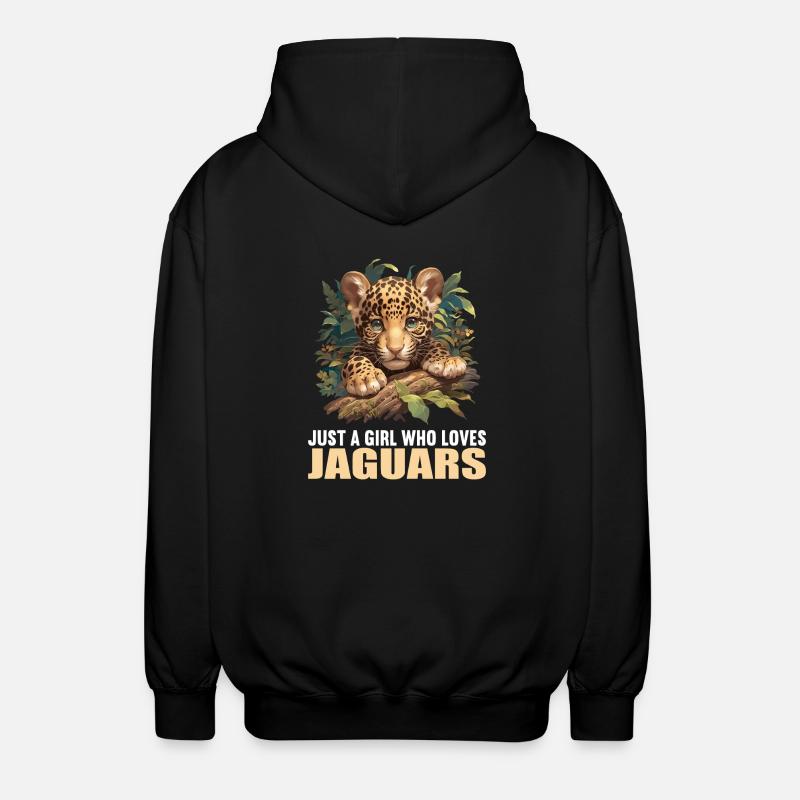 Jaguars Jaguar - Unisex Hooded Jacket - black