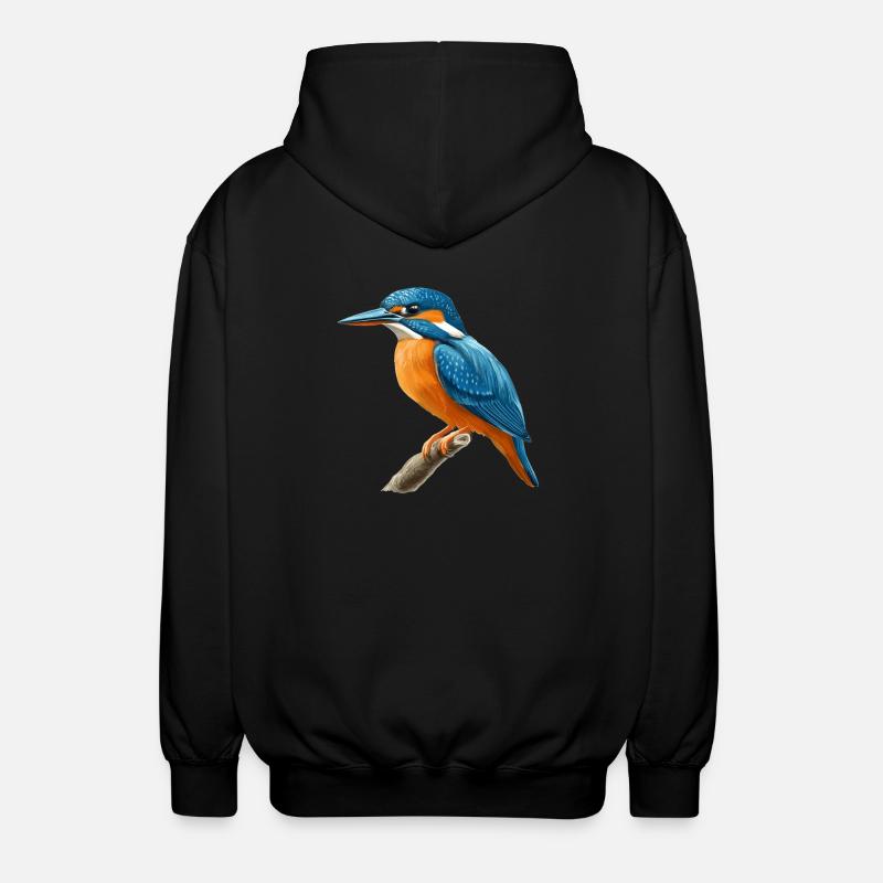 Martin-pêcheur Martin-pêcheur - Veste à capuche unisexe - noir