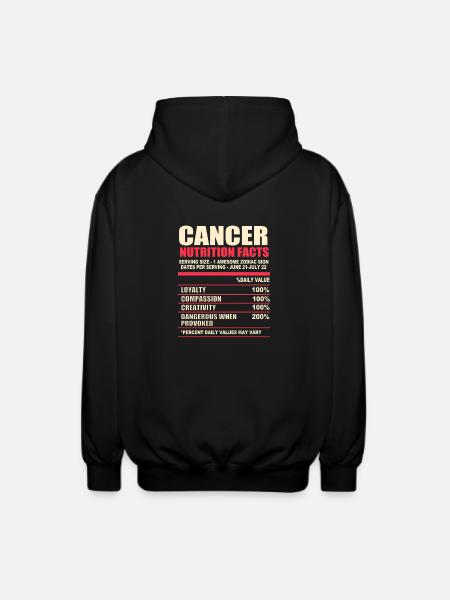 Crab - Unisex Hooded Jacket - black