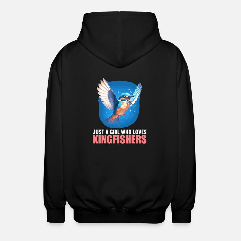 Martin-pêcheur Martin-pêcheur - Veste à capuche unisexe - noir